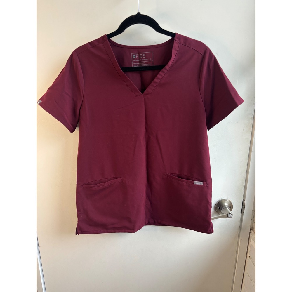 FIGS‎ Casma Three Pocket Scrub Top Small nurse hospital Workwear - Picture 2 of 6